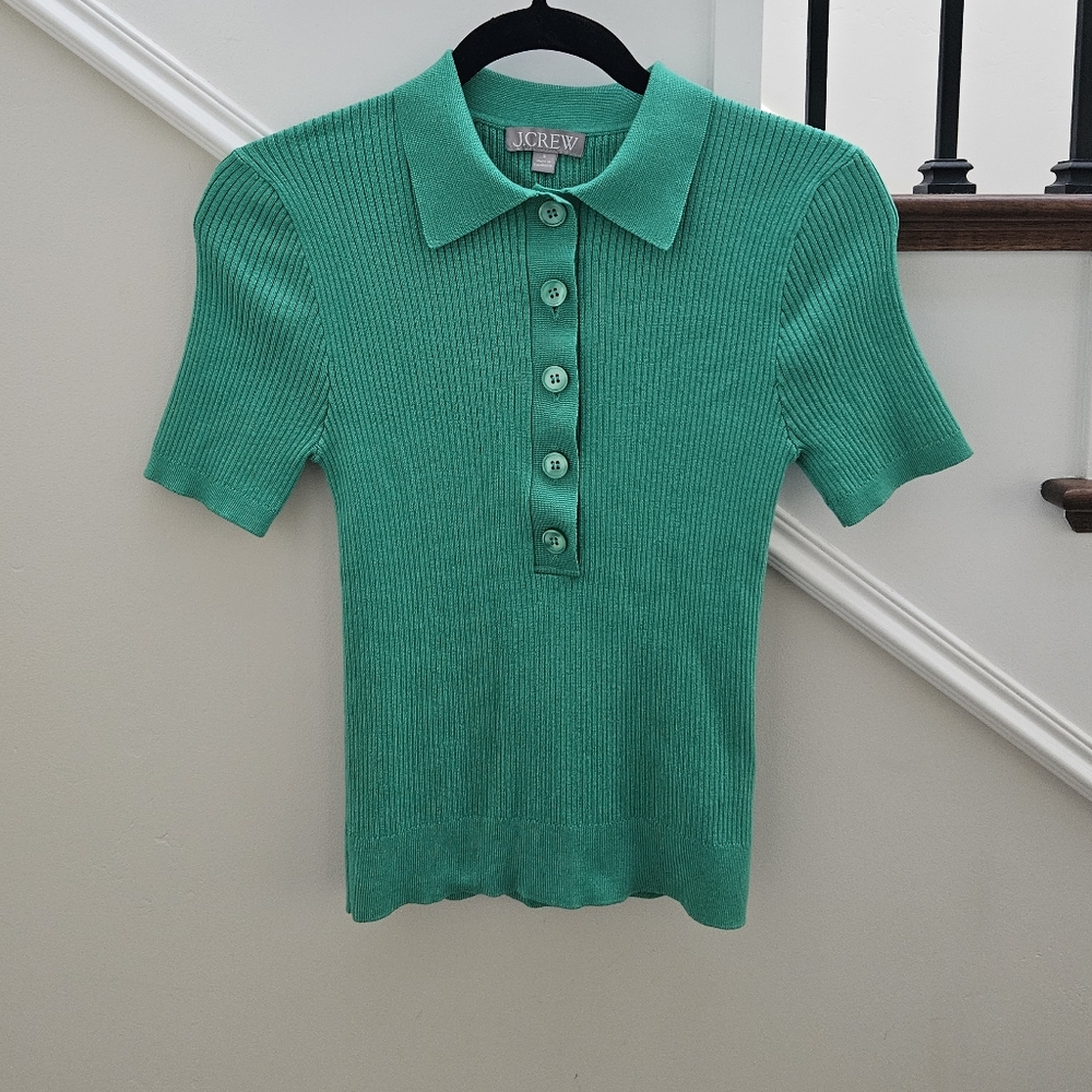 J. Crew Short Sleeve Polo Shirt